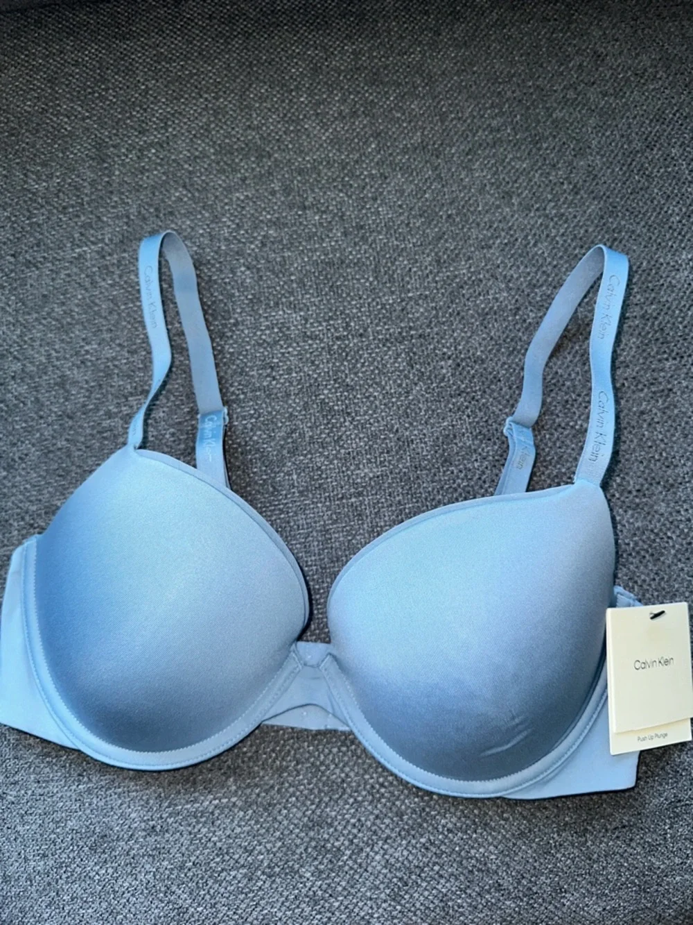 Calvin Klein Sky Blue Padded T-Shirt Bra